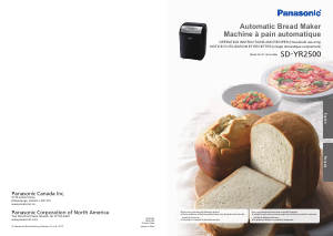 Manual Panasonic SD-YR2500 Bread Maker