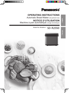 Manual Panasonic SD-R2550 Bread Maker