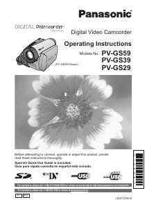 Handleiding Panasonic PV-GS59 Camcorder