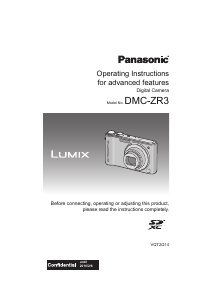 Handleiding Panasonic DMC-ZR3 Lumix Digitale camera