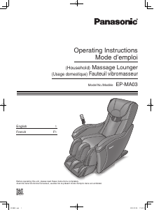 Mode d’emploi Panasonic EP-MA03K Appareil de massage