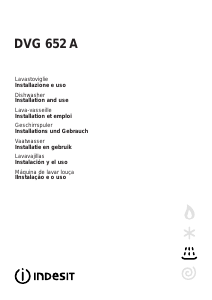 Manuale Indesit DVG 652 A Lavastoviglie