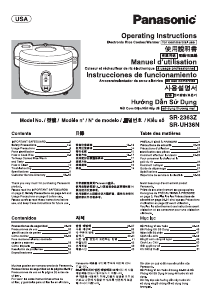 Handleiding Panasonic SR-UH36N Rijstkoker