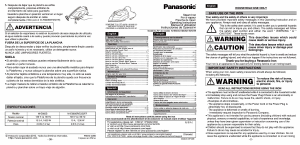 Manual de uso Panasonic NI-E665S Plancha