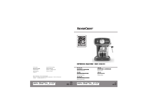 Manual SilverCrest IAN 384726 Espresso Machine