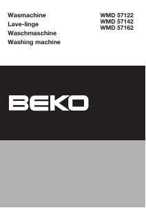 Bedienungsanleitung BEKO WMD 57162 Waschmaschine
