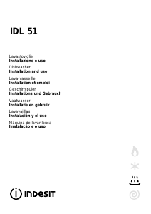 Manual Indesit IDL 51 Máquina de lavar louça