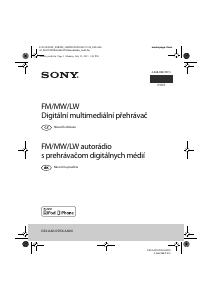 Manuál Sony DSX-A40UI Autorádio