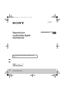 Manual de uso Sony DSX-A42UI Radio para coche