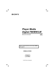 Manual Sony DSX-S100 Player auto