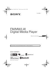 Manual Sony DSX-S300BTX Auto-rádio