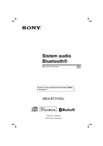 Manual Sony MEX-BT3100U Player auto
