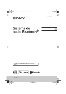 Manual Sony MEX-BT4100U Auto-rádio