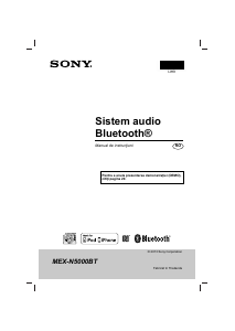 Manual Sony MEX-N5000BT Player auto