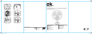 Handleiding OK OTF 3331-W Ventilator