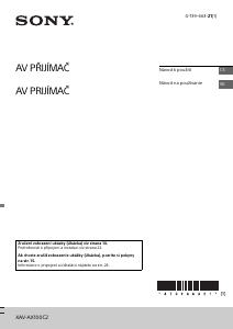 Manuál Sony XAV-AX100C2 Autorádio