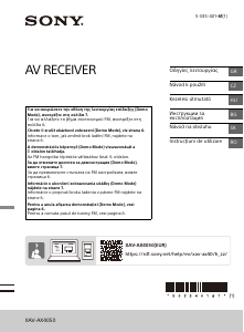 Εγχειρίδιο Sony XAV-AX4050 Ραδιόφωνο αυτοκινήτου