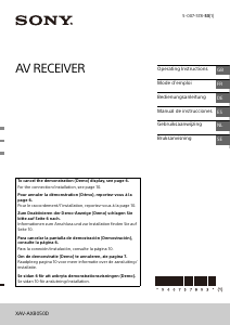 Handleiding Sony XAV-AX8050D Autoradio