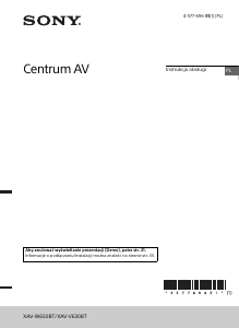 Instrukcja Sony XAV-W650BT Radio samochodowe