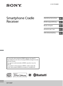 Bedienungsanleitung Sony XSP-N1BT Autoradio
