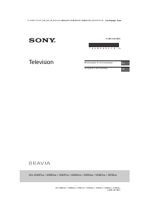 Руководство Sony Bravia KDL-49WE755 ЖК телевизор