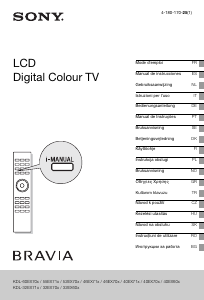 Bruksanvisning Sony Bravia KDL-52EX703 LCD-TV