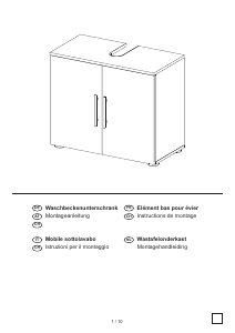 Bedienungsanleitung Miomare IAN 57180 Unterschrank