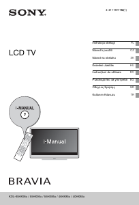 Manual Sony Bravia KDL-55HX950 Televizor LCD