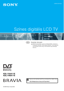Használati útmutató Sony Bravia KDL-V32A11E LCD-televízió