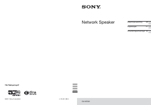Bruksanvisning Sony SA-NS300 Högtalare
