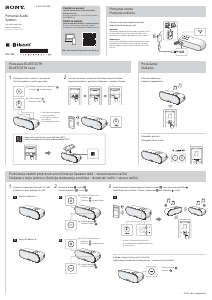 Priročnik Sony SRS-XB20 Zvočnik