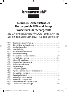 Használati útmutató Brennenstuhl ML CA 120 M FR 4113 Lámpa