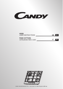 Handleiding Candy CDIH6GBFE4WX Kookplaat