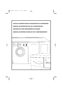 Manual Fagor 1FE-1047 Máquina de lavar roupa