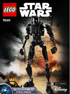 Manual de uso Lego set 75120 Star Wars K-2SO
