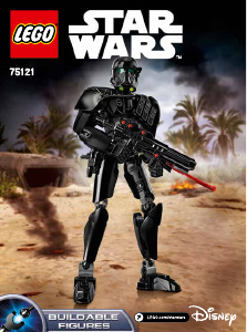 Manual Lego set 75121 Star Wars Imperial Death Trooper