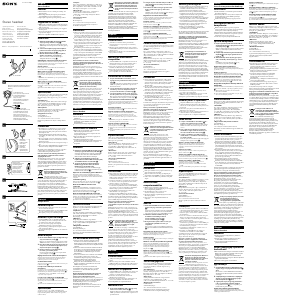 Manual Sony DR-320DPV Set cu cască