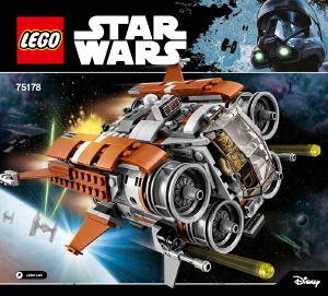 Kullanım kılavuzu Lego set 75178 Star Wars Jakku Quadjumper
