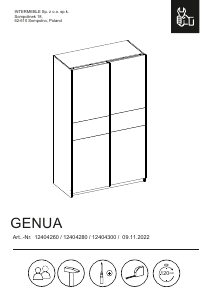 Manual Leen Bakker Genua (204x122x60) Wardrobe