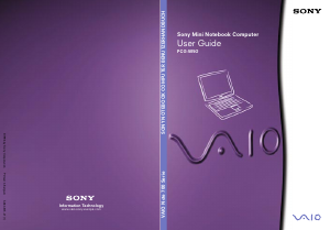 Manual Sony Vaio PCG-505G Laptop