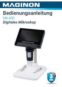 Bedienungsanleitung Maginon DM-400 Mikroskop