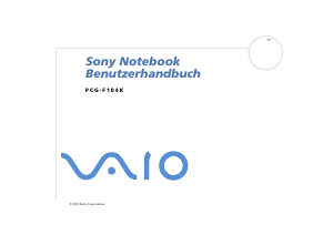 Bedienungsanleitung Sony Vaio PCG-F104K Notebook