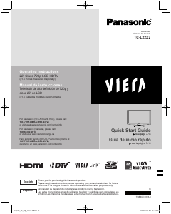 Mode d’emploi Panasonic TC-L22X2 Viera Téléviseur LCD