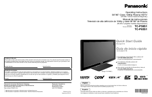 Manual Panasonic TC-P65S1 Viera Plasma Television