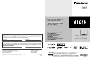 Manual Panasonic TC-P54G20 Viera Plasma Television