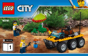 Manual Lego set 60161 City Jungle exploration site
