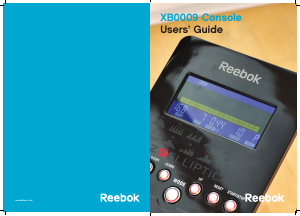 Manual Reebok XB0009 Fitness Console