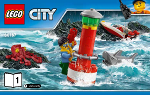 Kullanım kılavuzu Lego set 60167 City Sahil güvenlik karargahı