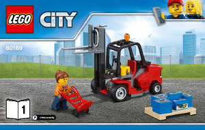 Instrukcja Lego set 60169 City Terminal towarowy