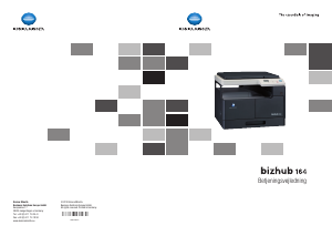 Brugsanvisning Konica-Minolta Bizhub 164 Multifunktionsprinter
